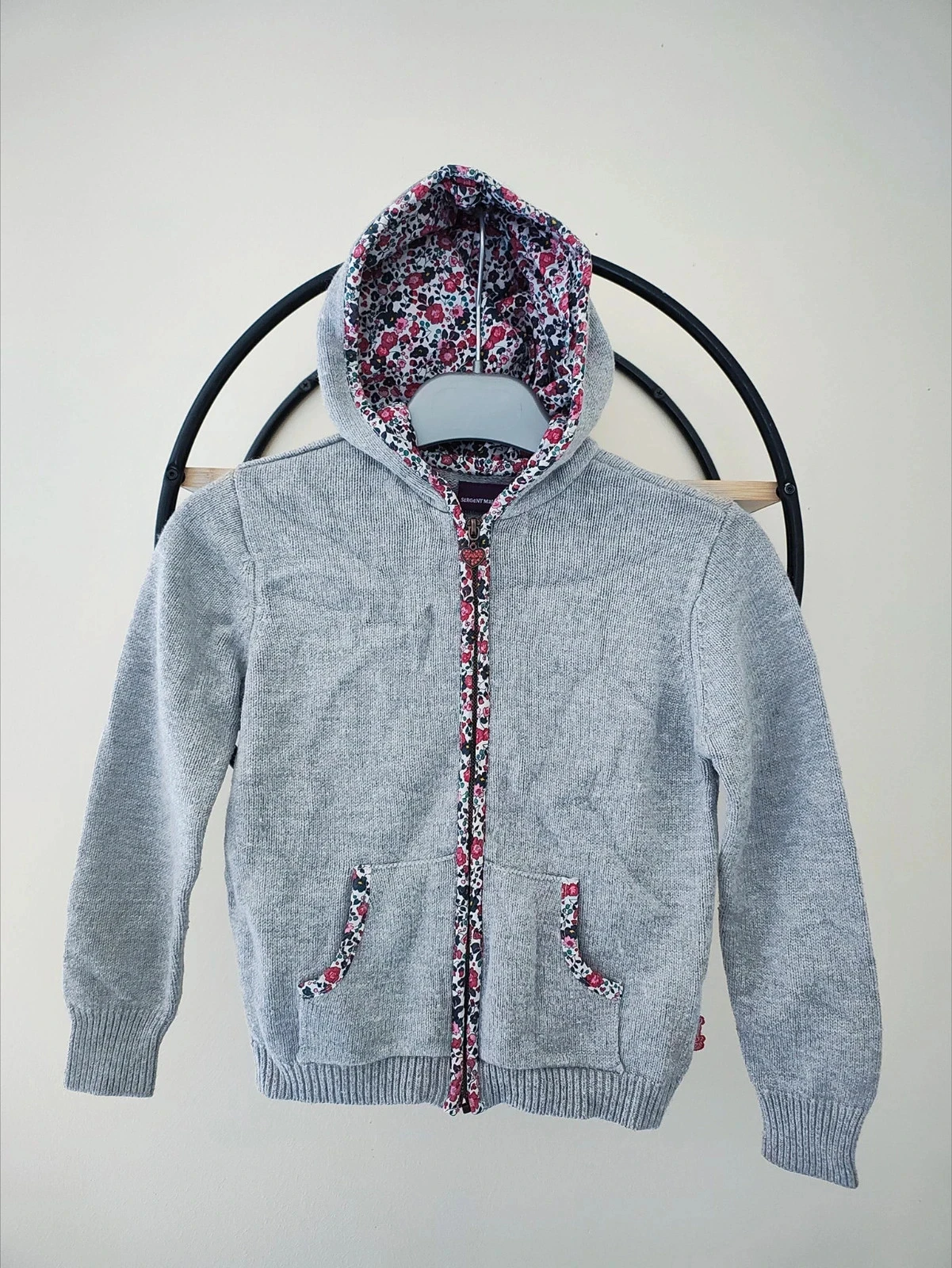 5 ans veste gilet zippé à capuche Sergent major